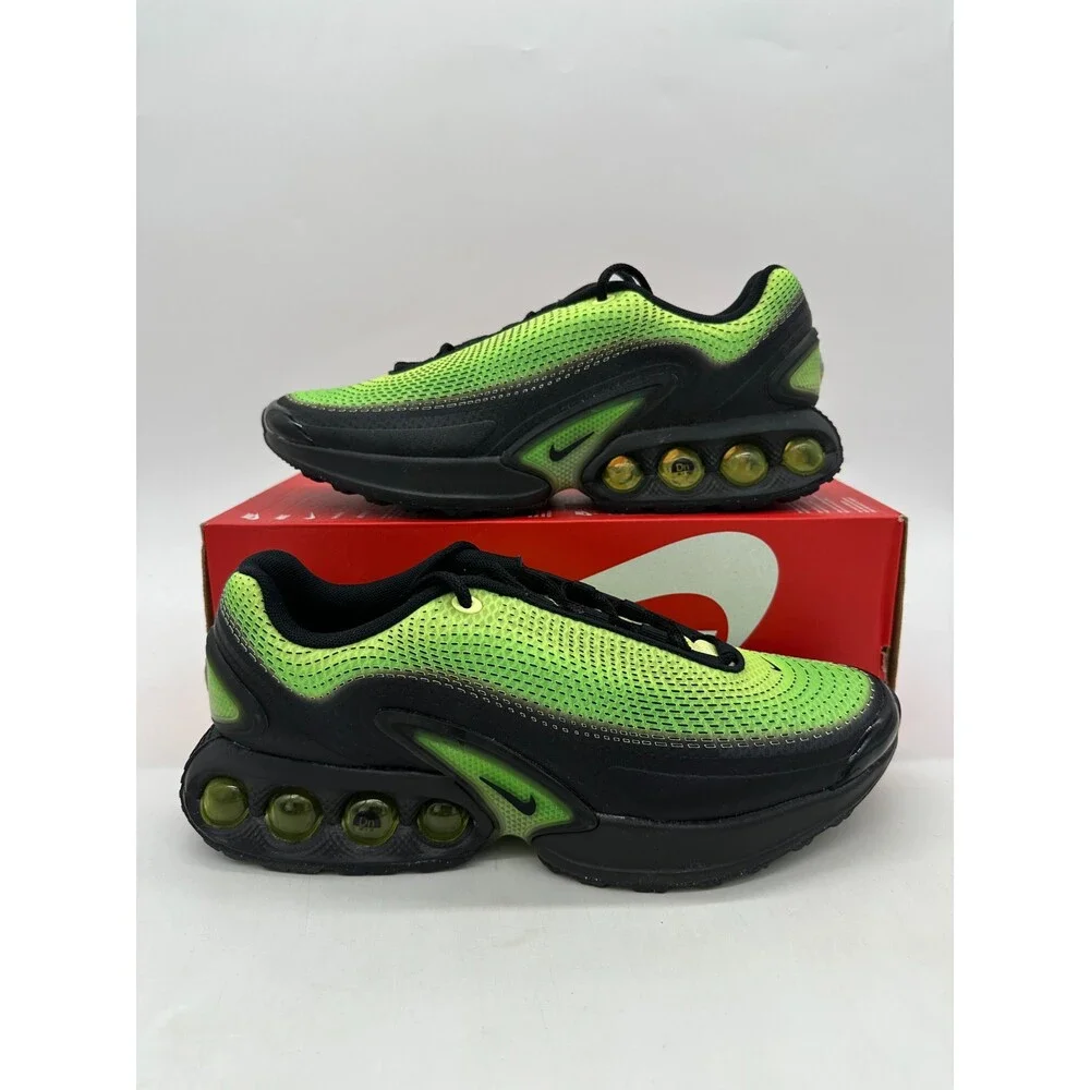 Nike Air Max DN Men's Size 9.5 Green Twist black Athletic Shoes HV3521 700